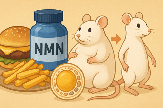 Anti-Aging Drug NMN Confirmed for Weight Loss: Accelerates Fat Breakdown Efficiency in 8 Weeks, Even with a High-Fat Diet