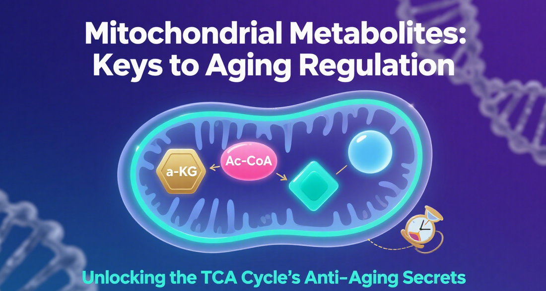Only Know NAD+ and α-KG? These Mitochondrial Metabolites Can Also Regulate Aging!