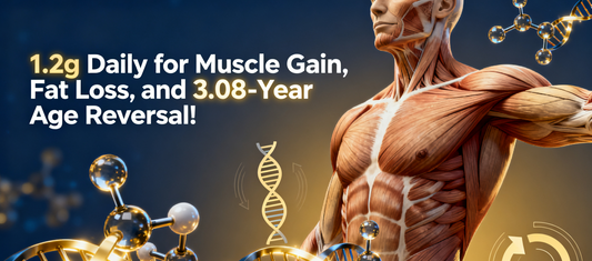 1.2g Daily for Muscle Gain, Fat Loss, and 3.08-Year Age Reversal! Peking University Clinical Study Reveals: A Common Daily Food Is a Hidden "Longevity Supplement"!
