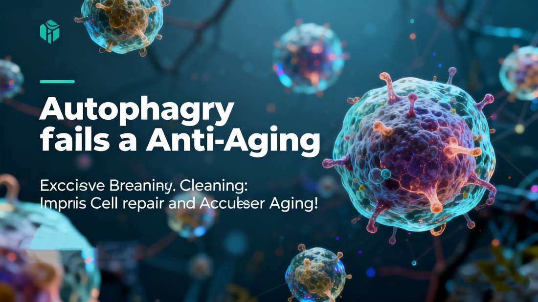 Autophagy Fails at Anti-Aging? Cell Breakthrough: Excessive "Cleaning" Impairs Cell Repair and Accelerates Aging!