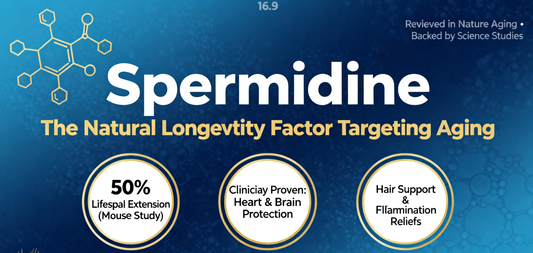 50% Lifespan Extension &amp; Hair Growth? Latest Review in Top Journal: Spermidine Targets Aging Hallmarks, Passes Human Trials, and Is Trending Again