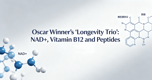 Oscar Winner’s "Longevity Trio": NAD+, Vitamin B12 and Peptides