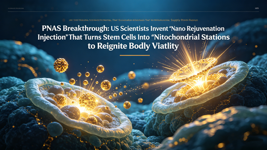 PNAS Breakthrough: US Scientists Invent "Nano Rejuvenation Injection" That Turns Stem Cells Into "Mitochondrial Supply Stations" to Reignite Bodily Vitality