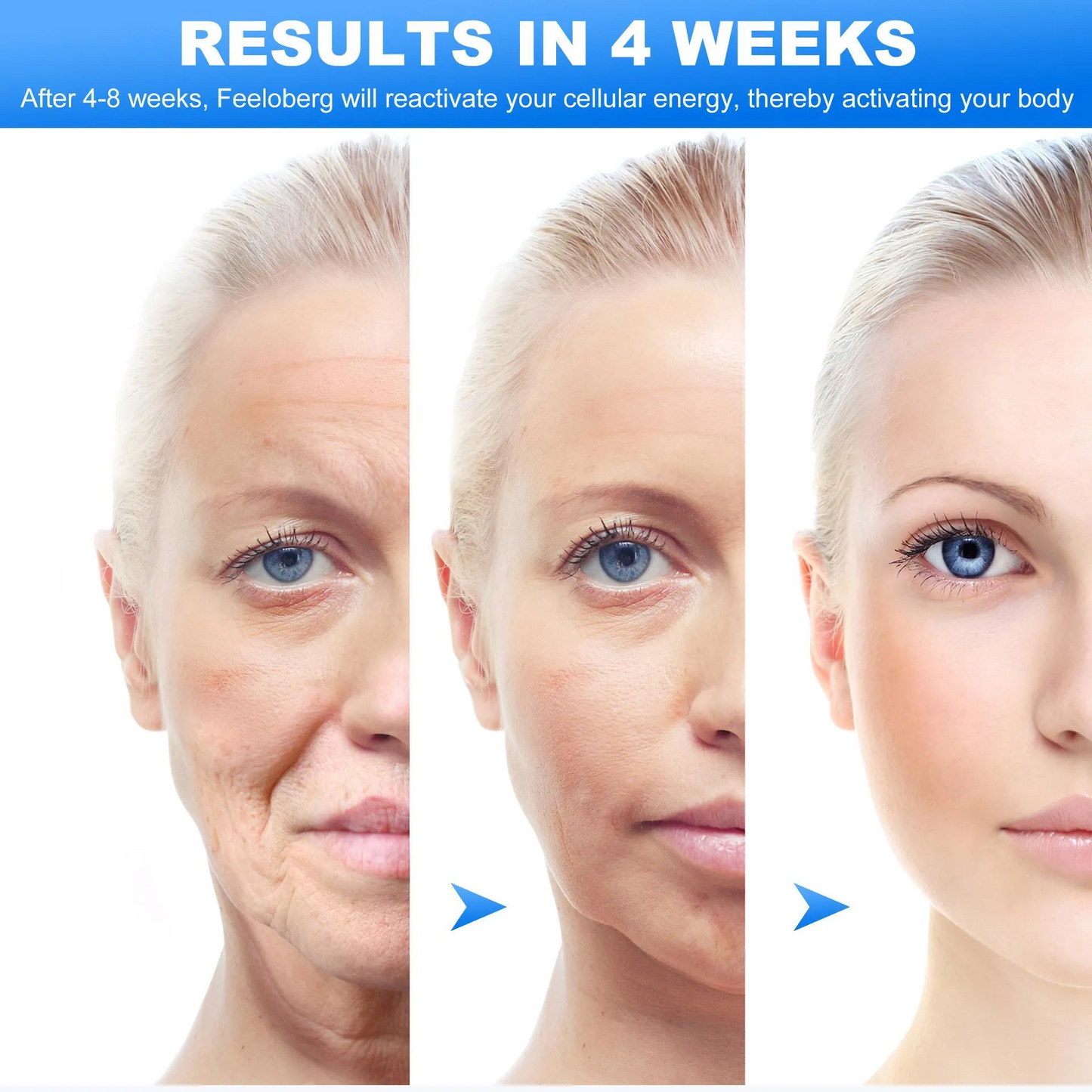 Feeloberg Compound Supplement | NAD+ Booster & AMPK Activator for anti-Aging | 3rd Gen Formula